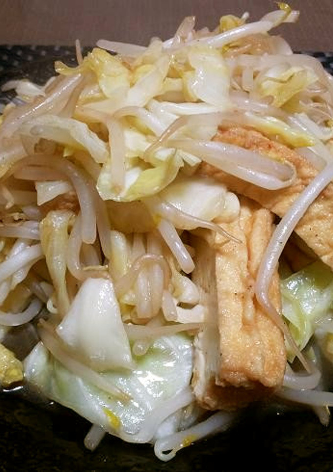 厚揚げとキャベツの中華風炒め-レシピのメイン写真