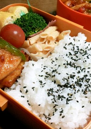 鶏もも肉のケチャップソース炒め☆球児弁当-レシピのメイン写真