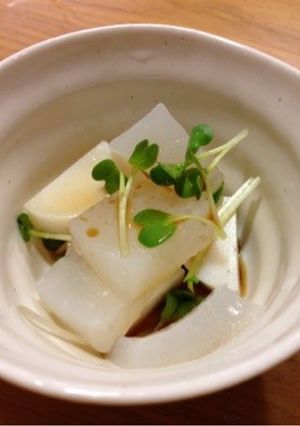 簡単小鉢！蒲鉾とこんにゃくの柚子胡椒和え-レシピのメイン写真