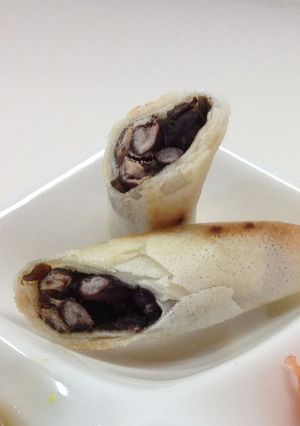 小豆昆布の春巻き-レシピのメイン写真