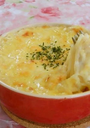 ヨーグルトで♡スパゲティグラタン♡-レシピのメイン写真