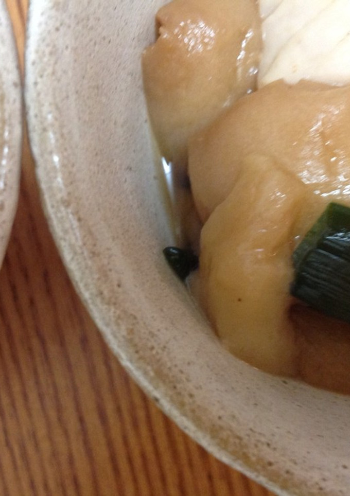 ねぎまと麩の煮物-レシピのメイン写真