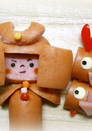 簡単キャラ弁おかず：ウィンナーのよろい兜-レシピのメイン写真