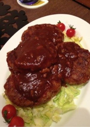 フワフワ〜やわやわ〜な塩麹ハンバーグ-レシピのメイン写真