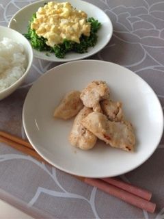 塩麹でやわらか胸肉炒め-レシピのメイン写真