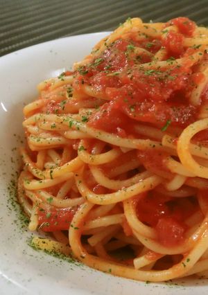 お一人ランチ！コチュジャンでアラビアータ-レシピのメイン写真