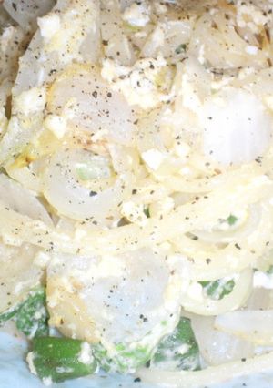 オクラと大根の葉のパスタ-レシピのメイン写真