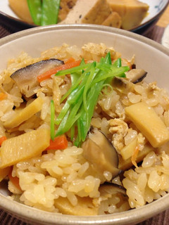 具沢山☆たけのこご飯-レシピのメイン写真