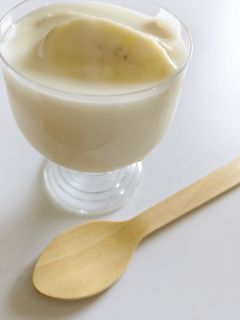 朝ごはんにも!バナナヨーグルト♪-レシピのメイン写真