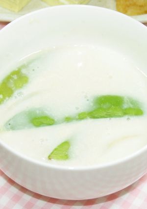 ほんのり甘い豆乳クリームスープ-レシピのメイン写真