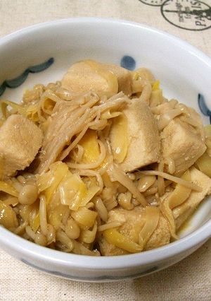 筍のひめ皮とえのき茸の煮物-レシピのメイン写真