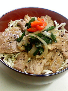 千切り春キャベツの焼肉丼-レシピのメイン写真