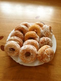 簡単手作りドーナッツ♡-レシピのメイン写真