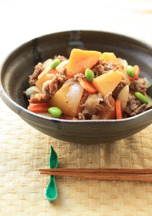 レンチン!スピード肉じゃが-レシピのメイン写真