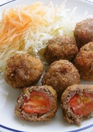 ミニトマトのスコッエッグ風-レシピのメイン写真