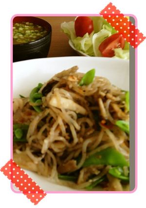 糸コンニャクの和風パスタもどき-レシピのメイン写真