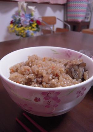 まいたけごはん-レシピのメイン写真