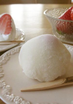 ヨーグルトの苺大福-レシピのメイン写真