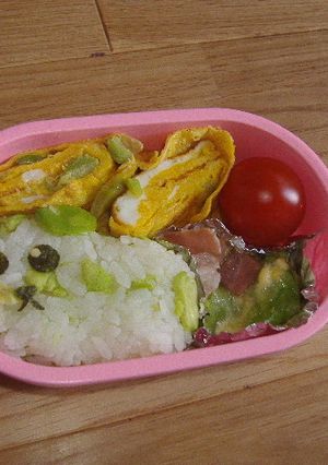 キャラ弁豆しば-レシピのメイン写真