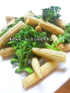 すぐ出来る♪ヤングコーンのバター炒め-レシピのメイン写真