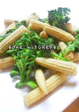 すぐ出来る♪ヤングコーンのバター炒め-レシピのメイン写真