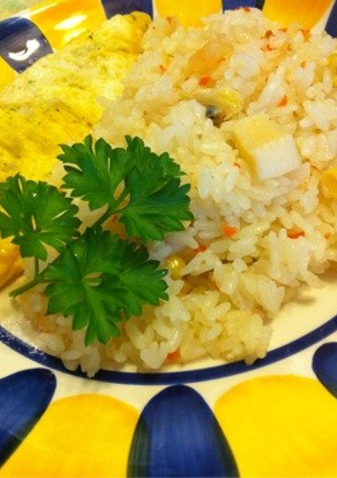 簡単☆炊飯器で、シーフードピラフ-レシピのメイン写真