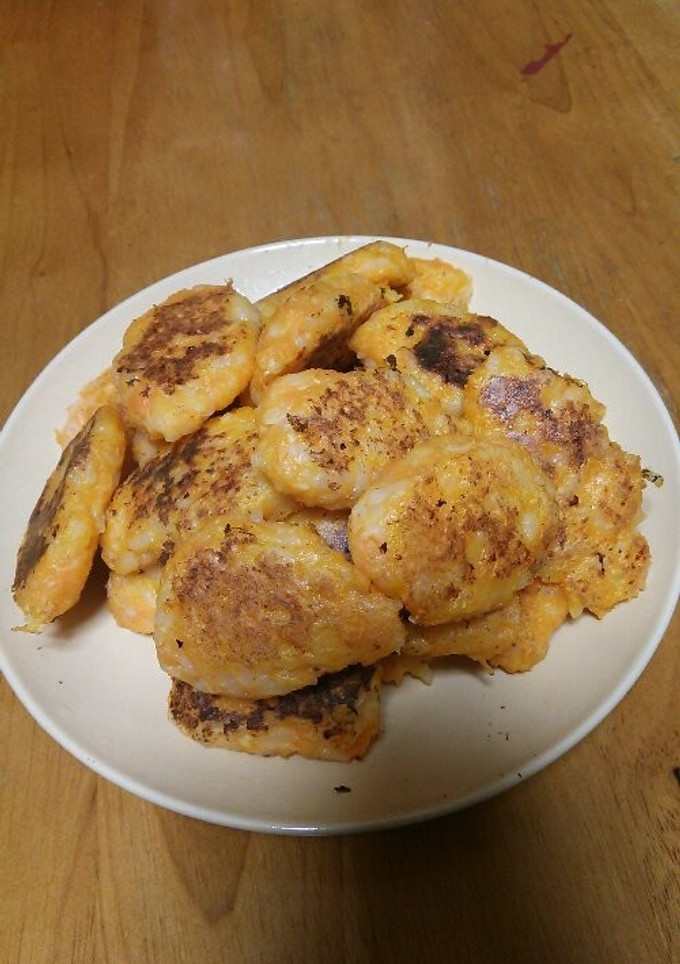 簡単 離乳食 ﾁｰｽﾞおやき-レシピのメイン写真