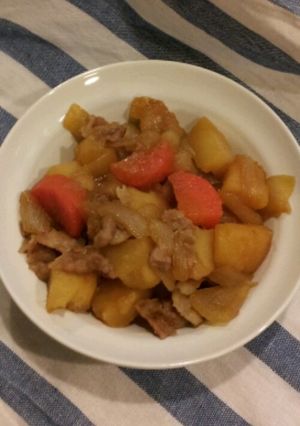 超簡単　肉じゃが-レシピのメイン写真