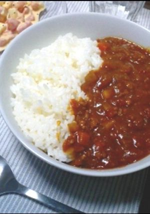 挽肉とトマトのカレー-レシピのメイン写真