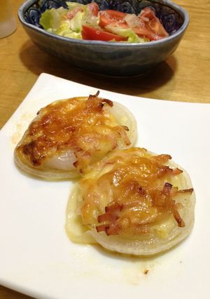 新玉ねぎのチーズ焼き-レシピのメイン写真