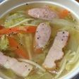 新玉ねぎ・春キャベツで☆スープパスタ