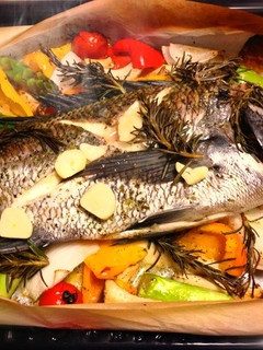 魚と彩野菜の包み焼き-レシピのメイン写真