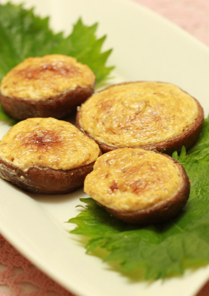 かつお節入り♪しいたけのマヨネーズ焼き-レシピのメイン写真