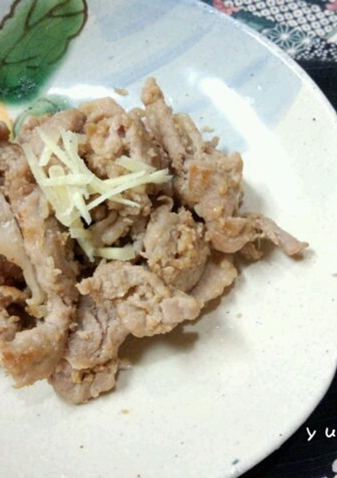 豚肉の生姜焼き風甘麹炒め-レシピのメイン写真
