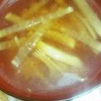 大根と生姜のぽかぽかお味噌汁´ω`●