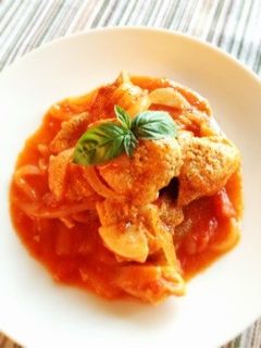 簡単♪チキンのトマト煮☆-レシピのメイン写真