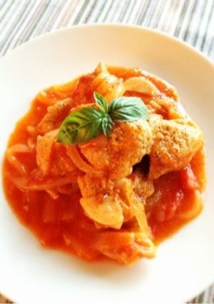 簡単♪チキンのトマト煮☆-レシピのメイン写真