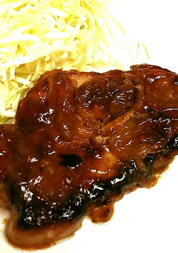 厚切り豚ロースのしょうが焼き-レシピのメイン写真