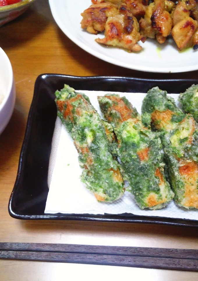 ちくわのチーズ磯部揚げ♪-レシピのメイン写真