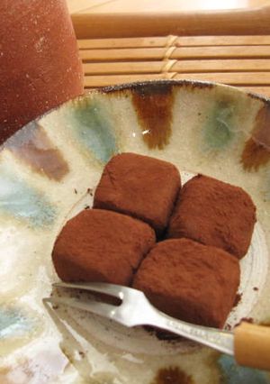 ヨーグルトで濃厚とろける★生チョコ-レシピのメイン写真