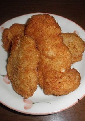 鳥ムネ肉のはさみチーズ揚げ-レシピのメイン写真