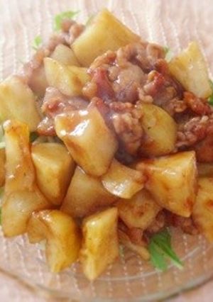 じゃがいもと豚肉のオイスター炒め-レシピのメイン写真