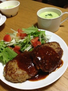 ジューシーハンバーグ♡ふんわり♡-レシピのメイン写真