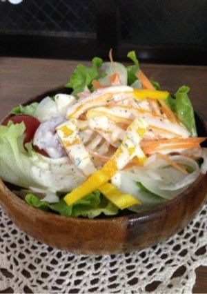 簡単手作り♪シーザーサラダドレッシング-レシピのメイン写真