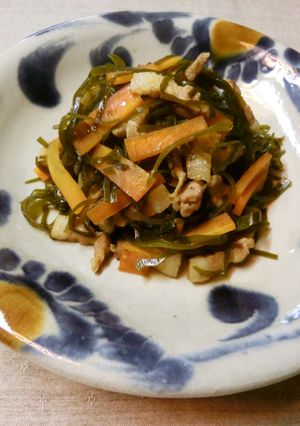 クーブイリチー(昆布の炒め煮)-レシピのメイン写真
