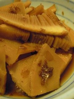 タケノコの土佐煮-レシピのメイン写真