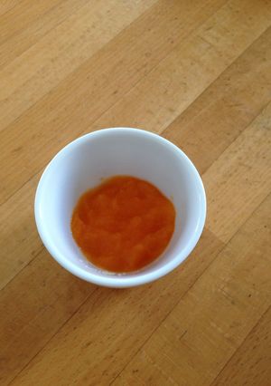 離乳食・にんじんペースト-レシピのメイン写真