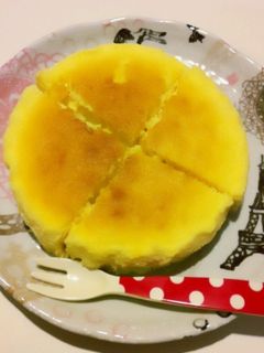 混ぜて焼くだけ☆簡単スフレチーズケーキ-レシピのメイン写真