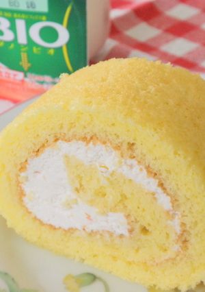 ヨーグルトロールケーキ-レシピのメイン写真