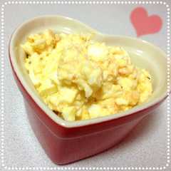 รูปของ 簡単濃厚♪タマゴサンド❤ヨーグルトIN♪